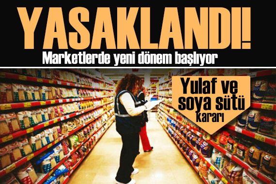 Marketlerde yeni dönem başlıyor! Soya, badem ve yulaf içecekleri artık  süt  olarak satılmayacak