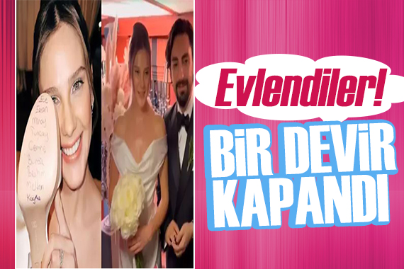 Alina Boz ve Umut Evirgen dünya evine girdi! Bir devir kapandı