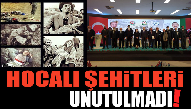 Hocalı şehitleri unutulmadı!