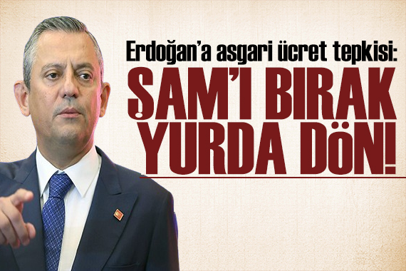 Özgür Özel den Erdoğan a tepkisi: Meydanlardan korkma!