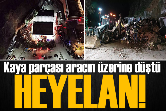 Samsun da kaya parçası aracın üzerine düştü! Baba ve iki çocuğu hayatını kaybetti