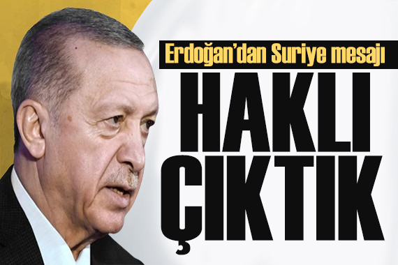 Cumhurbaşkanı Erdoğan dan kritik açıklama: Yeni dönemin arifesindeyiz