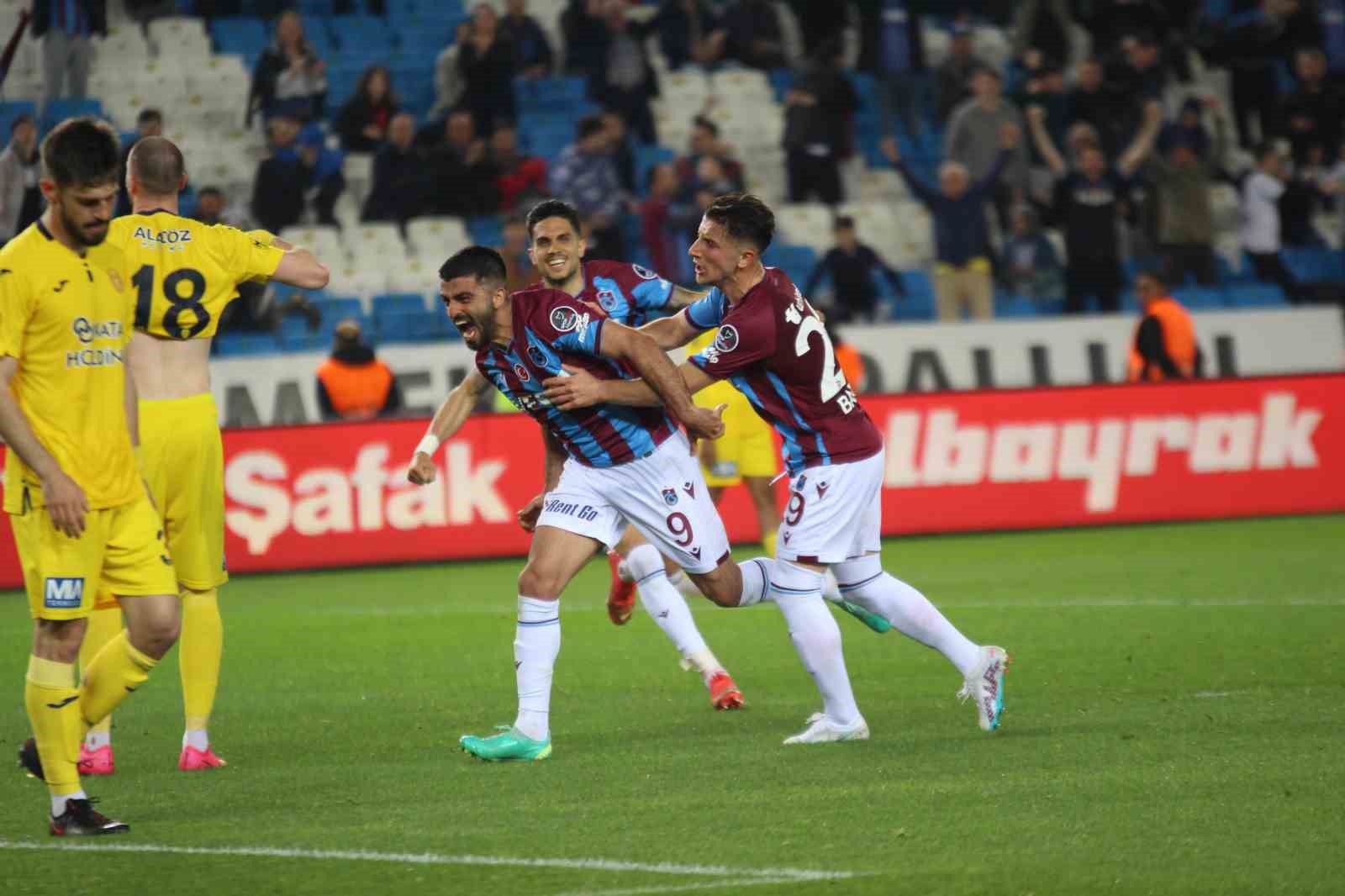 Trabzonspor 5 maç sonra kazandı