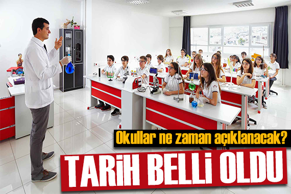 MEB Çalışma Takvimini paylaştı: Okulların açılacağı tarih belli oldu