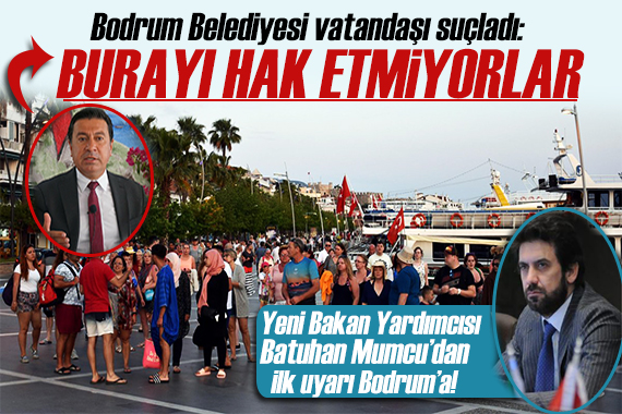 Bodrum Belediyesi nden ziyaretçilere suçlama: Burayı hak etmiyorlar! Bakanlıktan yanıt gecikmedi