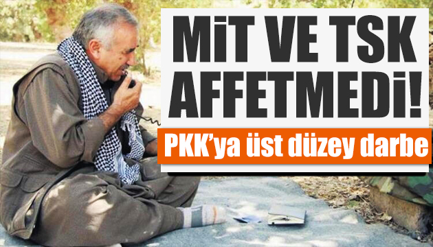 PKK ya üst düzey darbe: MİT ve TSK affetmedi