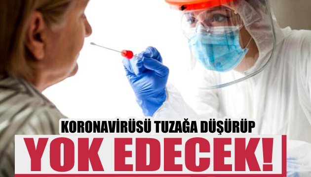 Bilim insanları açıkladı: Koronayı tuzağa düşürecek!