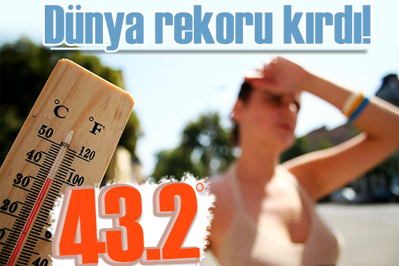 İzmir de sıcaklık rekoru kırıldı! En yüksek seviyeyle rekorlar kitabına yazıldı