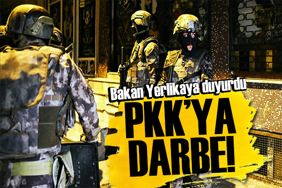 Bakan Yerlikaya duyurdu: GÜRZ-37! PKK ya darbe