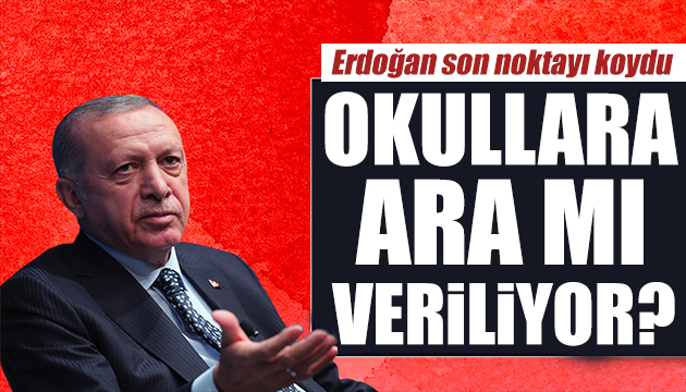 Cumhurbaşkanı Erdoğan: Böyle öğrenciler bize gerekmez