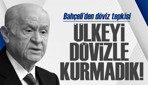 MHP lideri Bahçeli: Eyvallah etmeyeceğiz!