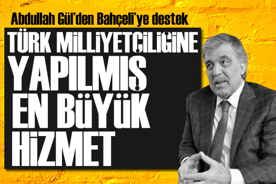 Abdullah Gül den Öcalan çağrısına destek: Olağanüstü bir adım