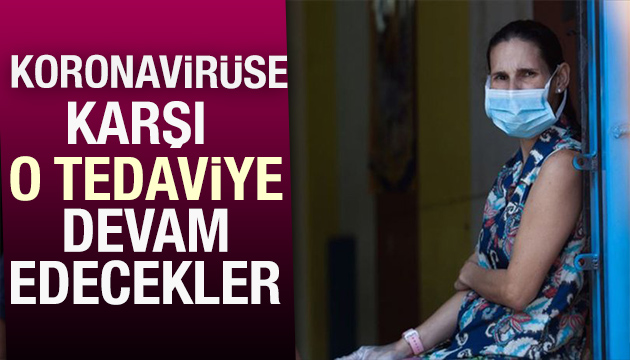 Afrika ülkesi koronavirüse karşı o tedaviye devam edecek