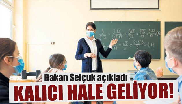 Bakan Selçuk tan uzaktan eğitim açıklaması