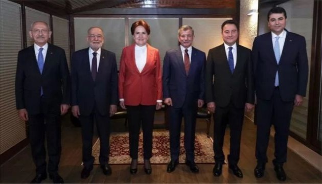 CHP'den 6'lı masaya davet