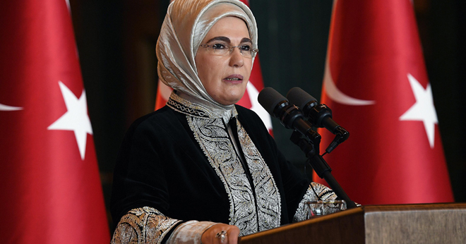 Emine Erdoğan dan 15 Temmuz mesajı