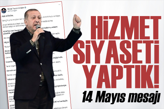 Erdoğan dan seçim mesajı: Hiç kimseyi ötekileştirmedik