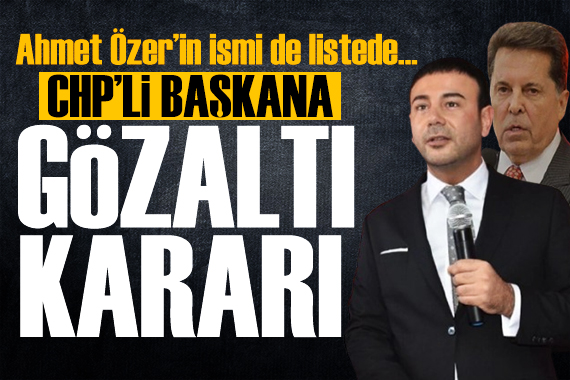 Yolsuzluk soruşturması! Beşiktaş Belediye Başkanı Rıza Akpolat a gözaltı kararı