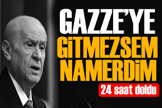 Bahçeli den Gazze mesajı: Bizde geri adım yoktur