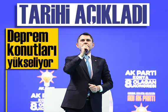 Bakan Kurum dan deprem konutları mesajı: Teslim tarihi belli oldu