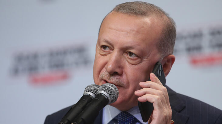 Erdoğan dan sürpriz telefon