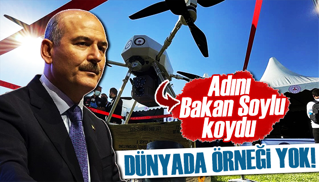 Adını Bakan Soylu koydu:  EREN in örneği yok!