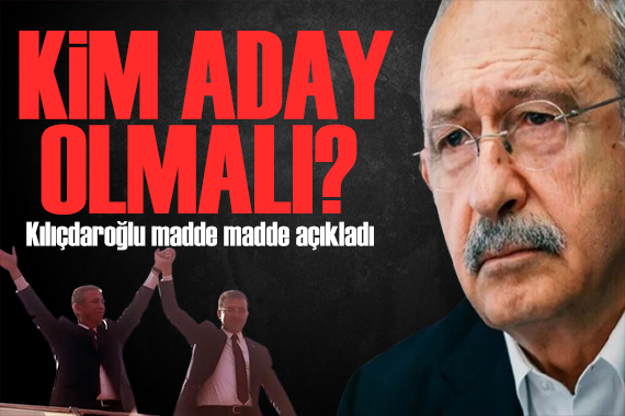 Kılıçdaroğlu, İmamoğlu ve Yavaş tartışmalarına son noktayı koydu! CHP nin adayı kim olacak?