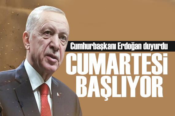 AK Parti de aday tanıtımı! Erdoğan açıkladı: Cumartesi başlıyoruz