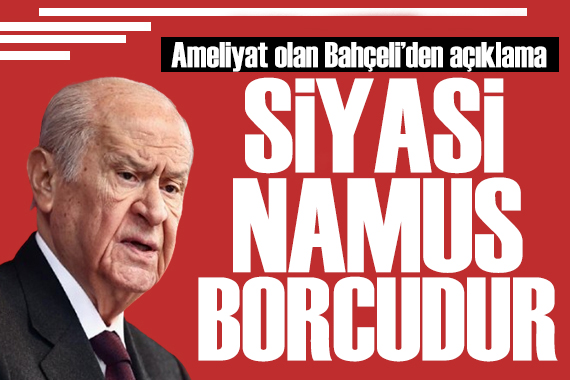 Bahçeli den 6 Şubat mesajı: Siyasi namus borcudur