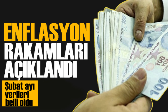 Enflasyon rakamları açıklandı: İşte kritik veri...