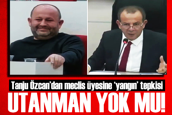 Tanju Özcan dan meclis üyesine tepki: Utanma duygunu yitirdin mi!
