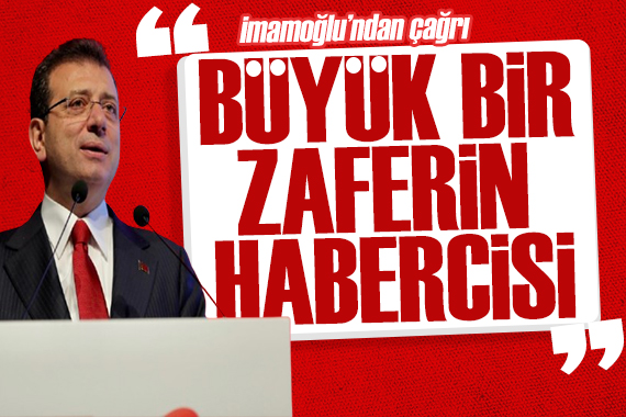 İmamoğlu ndan 23 Mart çağrısı: Umutsuzluğa teslim olmayalım