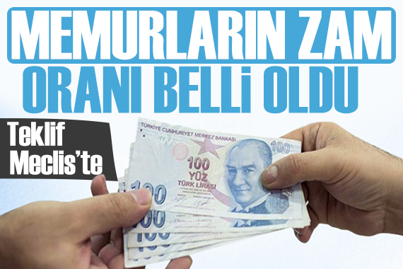 Milyonlarca kişiyi ilgilendiriyor! Memurların zam oranı belli oldu: Teklif Meclis te