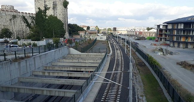 Marmaray seferleri durduruldu