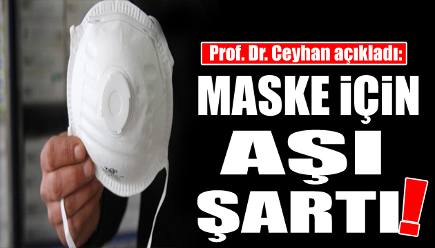 Prof. Dr. Ceyhan dan maske açıklama! Ne zaman bitecek?