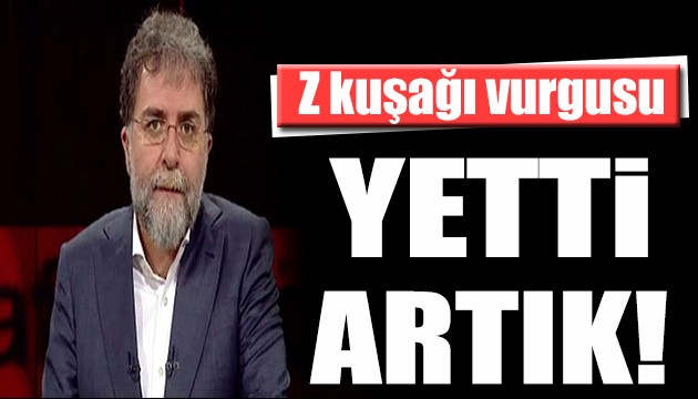 Ahmet Hakan'dan Z kuşağı vurgusu