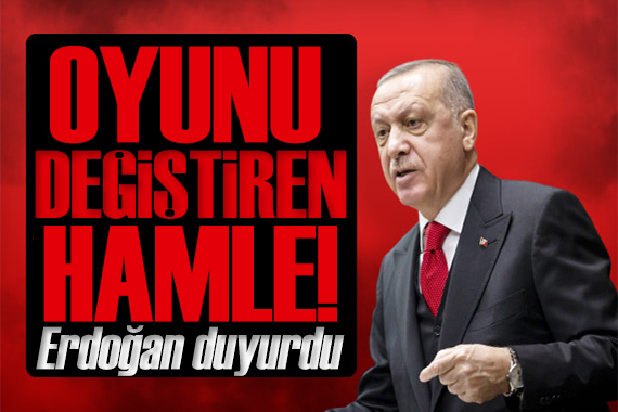 Erdoğan dan  Kızılelma  mesajı: Oyun değiştiren hamle!