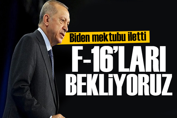 Cumhurbaşkanı Erdoğan dan F-16 mesajı: Takipteyiz