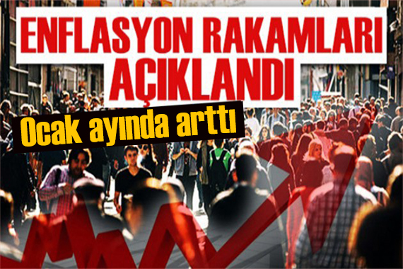 TÜİK açıkladı: Enflasyon rakamları belli oldu