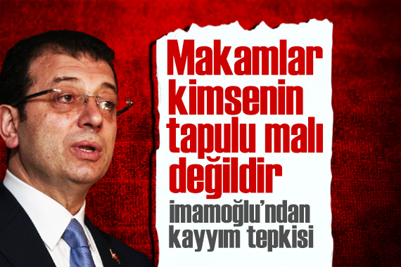 İmamoğlu ndan kayyım tepkisi: Ülke yönetiminde ikilik mi var!