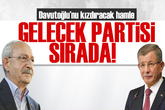 Kılıçdaroğlu ndan Davutoğlu nu kızdıracak adım!