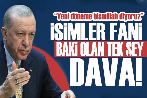 Gözler AK Parti nin tarihi kongresinde! Cumhurbaşkanı Erdoğan: Baki olan tek şey davadır!