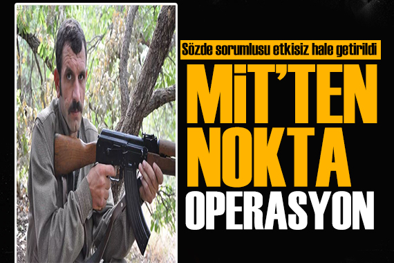 MİT ten Kamışlı da operasyon! Murat Ateş etkisiz hale getirildi