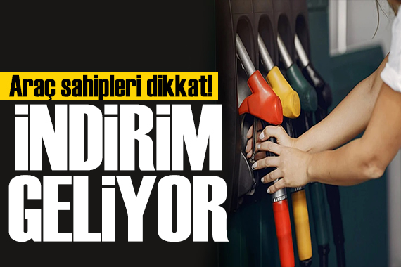 Araç sahipleri dikkat! Motorine indirim geliyor! İşte güncel fiyat listesi