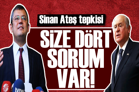 Özgür Özel den Bahçeli nin sorularına tepki: Sorulacak soru değil!