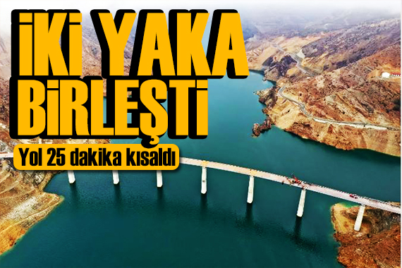 Bakan Uraloğlu duyurdu: Yusufeli nde iki yaka birleşti