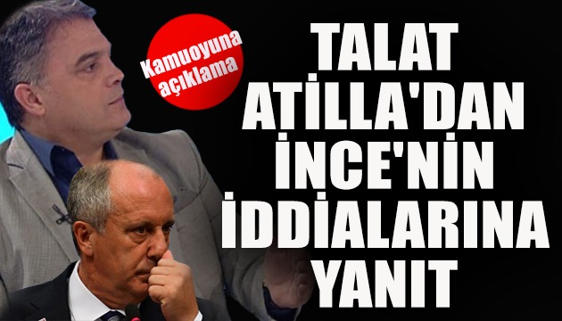 Muharrem İnce’nin bana yönelik ithamlarına yanıtlarım!