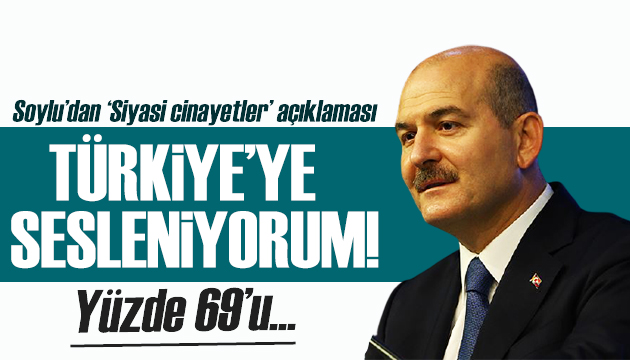 Bakan Soylu Türkiye ye seslendi: Yüzde 69 u bot hesap!