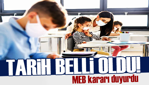 MEB den kurs kararı: 16 Ekim de başlıyor