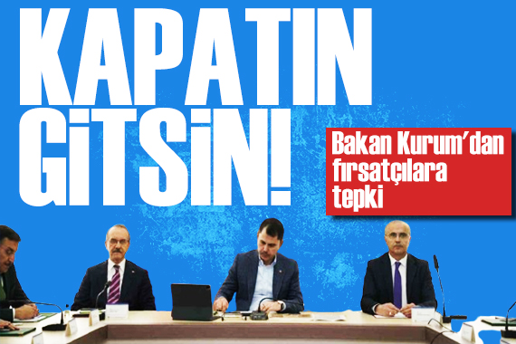 Bakan Kurum dan deprem fırsatçılarına tepki! Talimatı verdi: Kapatın gitsin!